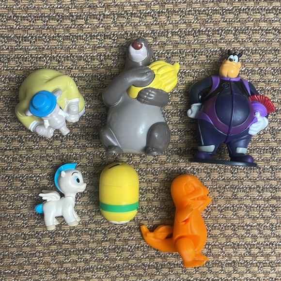 Disney Other - Vintage 1990s Boy Toys LOT Disney The Jungle Book McDonald's Candy Dispenser
